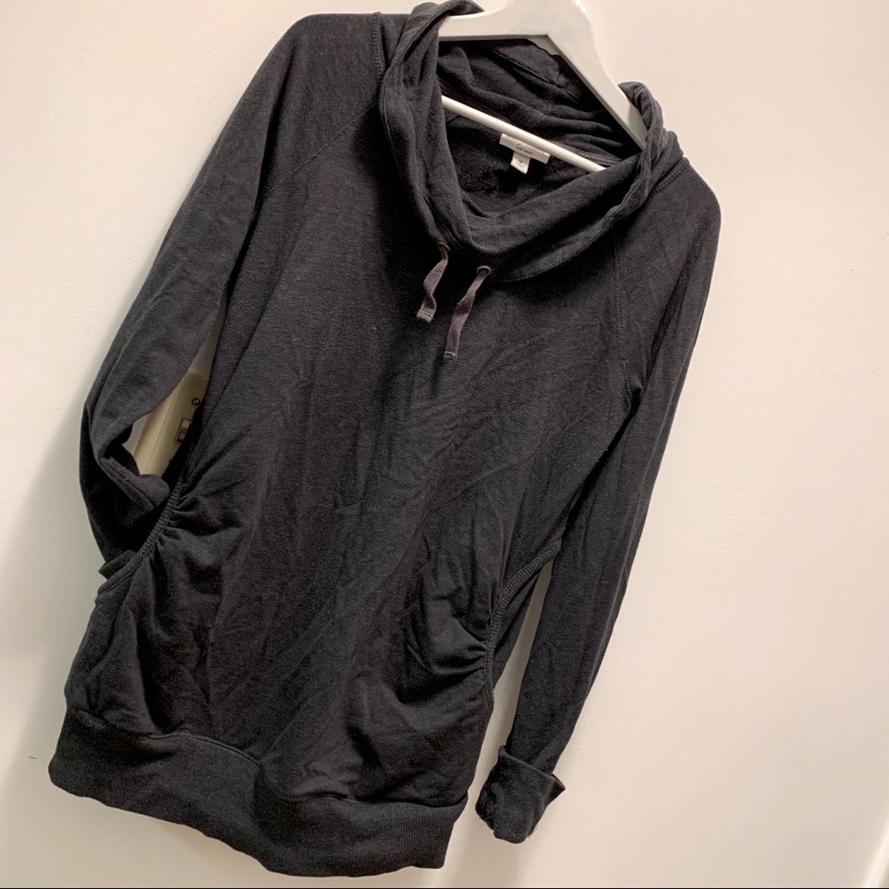 Liz Lange Maternity Cowl Neck Sweatshirt